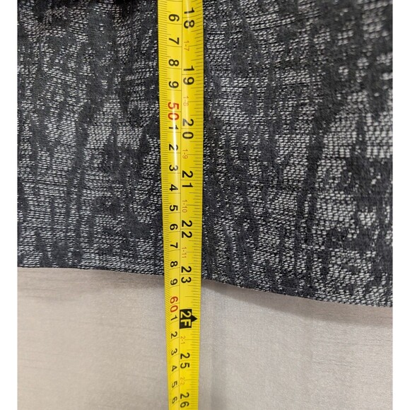 Coldwater Creek Suit Jacket Women's Size P8 Black Marbled 1 Button Lined Pockets - Picture 7 of 16